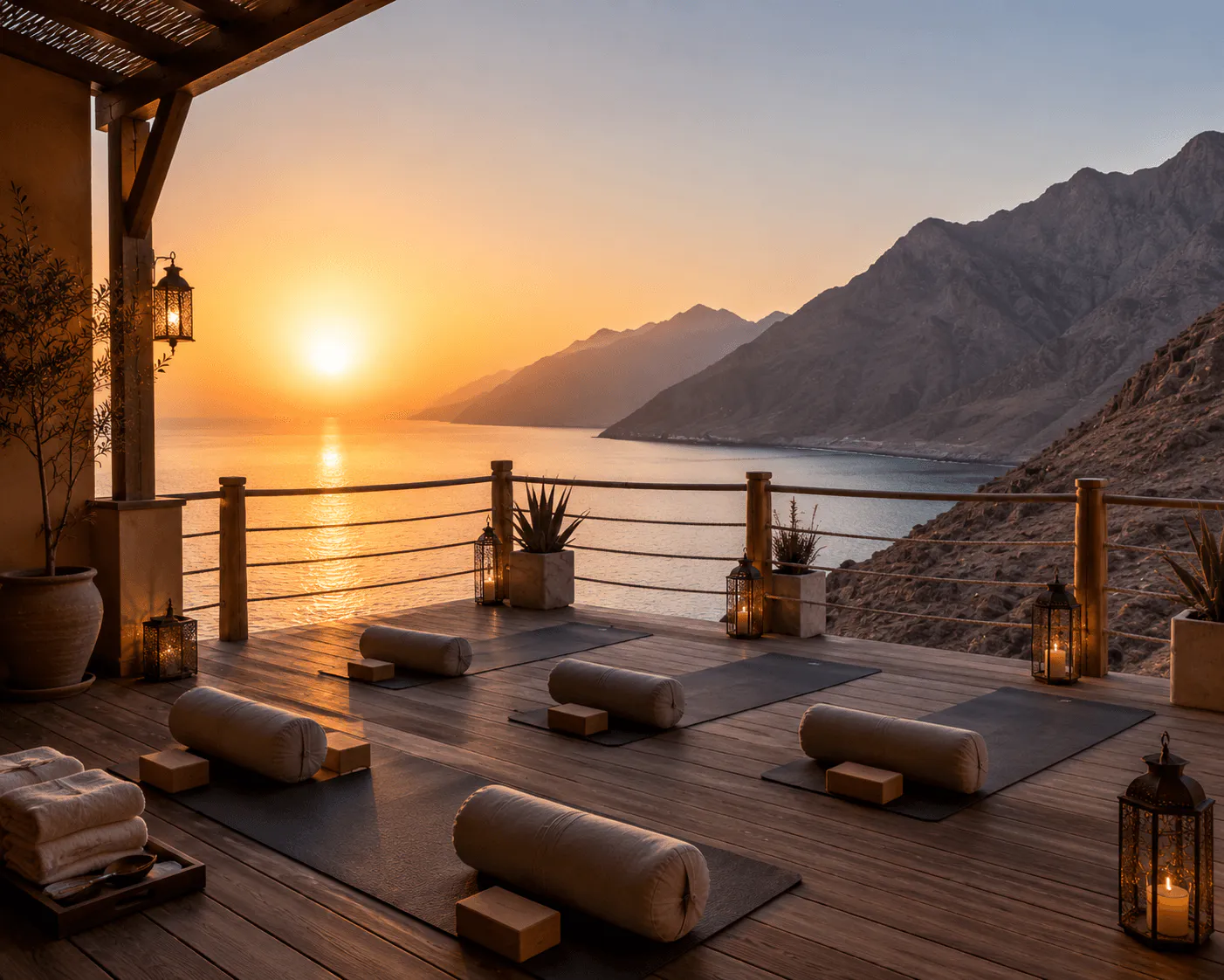 Sunrise Yoga Deck